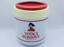VODKA BURDON'S IMPERIAL DRY-SECCHIELLO PORTA GHIACCIO ICE BUCKET-VINTAGE DESIGN