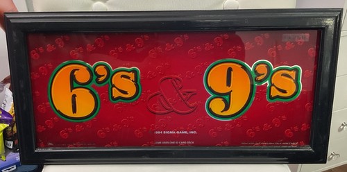 Slot machine 9 - 6’s, &