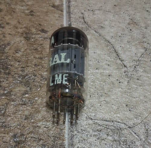 Admiral labeled 12ax7a tube - admiral,