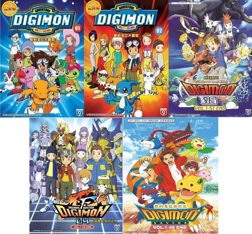 Digimon adventure 5 - digimon, (5