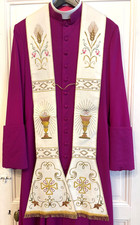 Magnifique étole pastorale