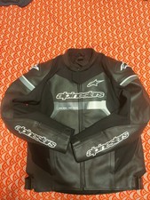 Alpinestars Giacca Pelle Moto Racing Tg 56