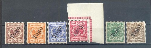 Togo set mh 110eur - togo,