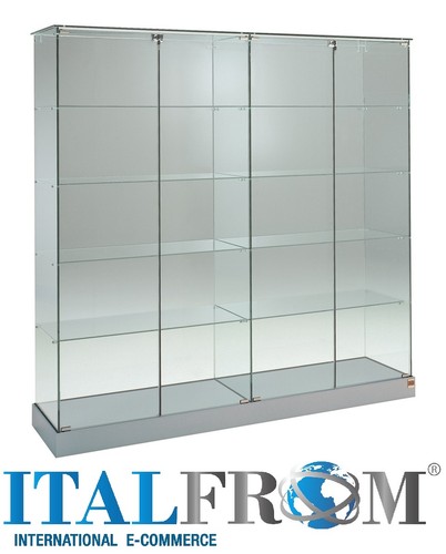 Vetrina con top cristallo - vetrina,