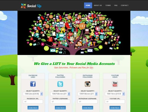 Sito rivenditore social - rivenditore, media