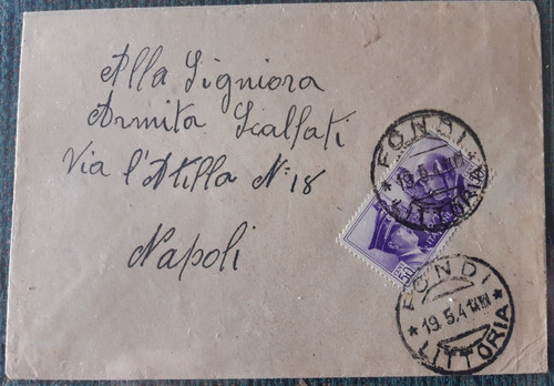1941 busta fondi littoria - 1941,