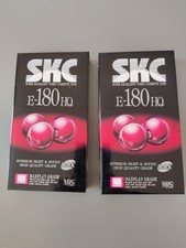 Due videocassette VHS vergini
