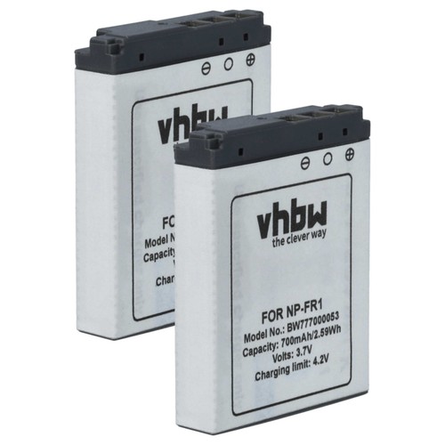 Batteria per sony cybershot - 2x,