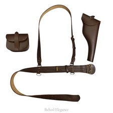 SAM BROWNE BELT+Shoulder Cross