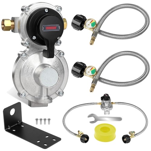 Regolatore propano doppio