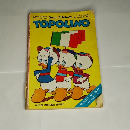 Topolino 278 originale anno - topolino,
