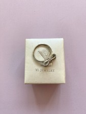 Argento 925 Anello Fiocco