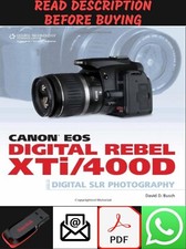 Canon EOS Digital Rebel XTi/400D or Rebel T3i 600D DSLR Manual