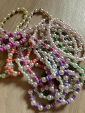 Collane con perle colorate - con,