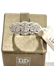 Anello Veretta Pave' Davite &