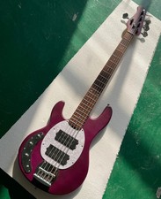 Basso Elettrico Personalizzato Flyoung 5 Corde Sinistro con Hardware Cromato