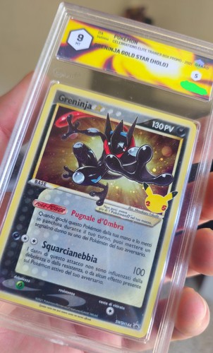 Pokemon greninja gold - gold, star