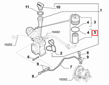 FILTRO OLIO ORIGINALE FIAT