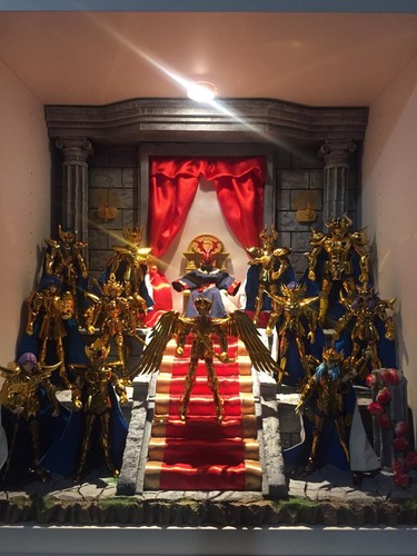 Diorama myth cloth saint seiya - diorama,