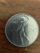 Moneta 30. L. 50 1967