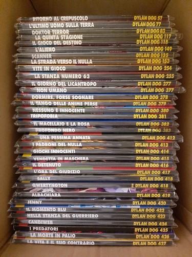 Dylan dog numeri - dylan,