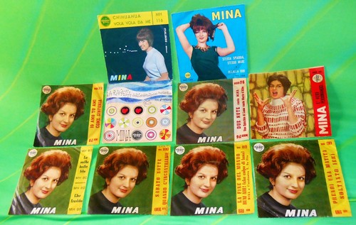 Mina dischi 45 giri - mina,
