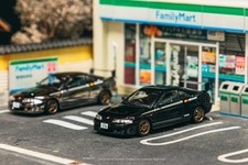 Tarmac Works 1/64 Honda Integra TYPE R DC2 MUGEN Starlight Black Pearl - TWOC...