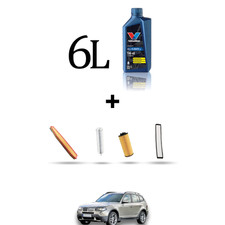 HOFFCAR Kit tagliando 4 FILTRI