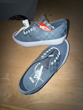 Scarpe da skate VANS Authentic Pro Mirage blu/bianco a scacchiera taglia 9 NUOVE