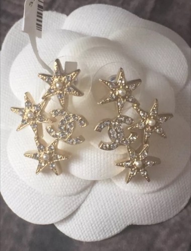 Chanel crystal strass stars - crystal,