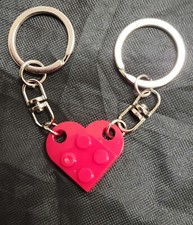 LEGO bricks Heart  Keyring