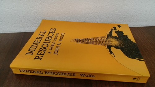 Mineral resources a world - resources,