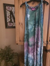Maxi abito crazy fish - crazy, tie