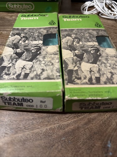 Scatole ricambio subbuteo - scatole, di