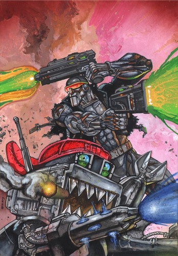 Simon bisley 2000ad - 2000ad, e