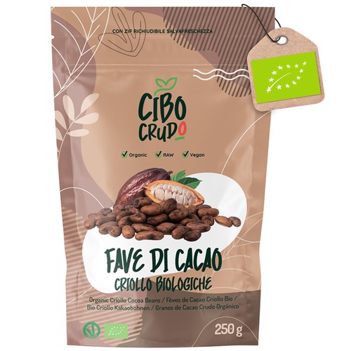 Cibocrudo fave cacao crudo - di,