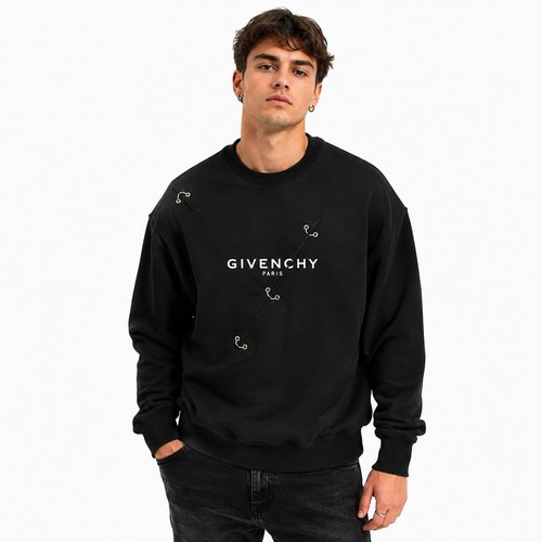 Givenchy felpa uomo nera - uomo,