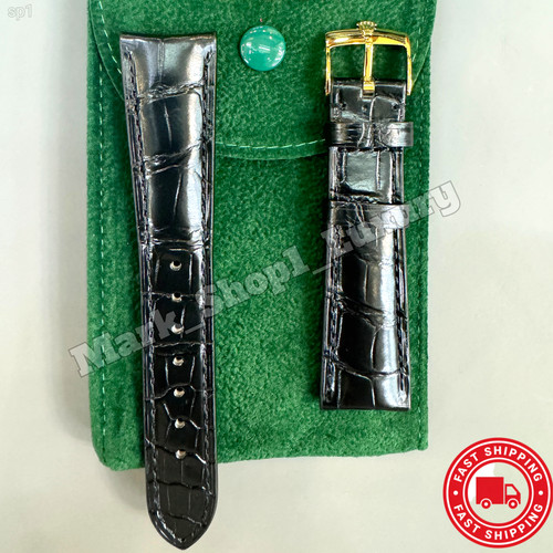Rolex cinturino pelle - pelle, nero