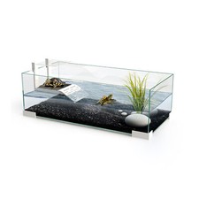 ASKOLL Ciano Tartarium Cool Terrario Tartarughiera in Vetro 60 cm