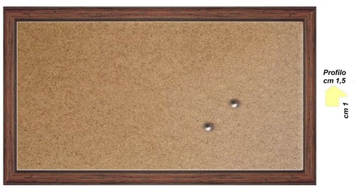 Cornice noce arte - povera, da