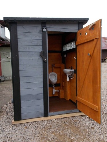 Mobile in legno - wc,