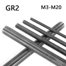 Titane Gr2 Tiges Filetées
