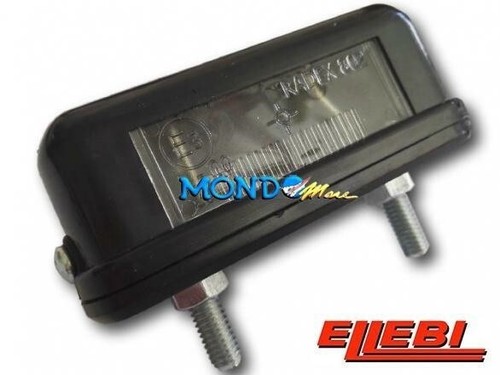 Fanale targa per carrello - fanale,