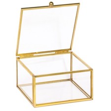 Golden box scatola quadrata in