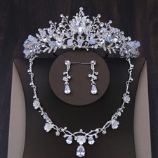 Set orecchini corona diadema