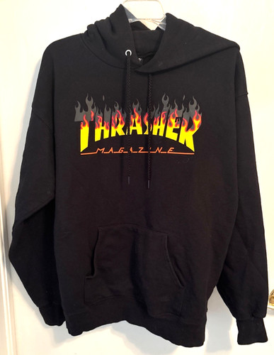Thrasher skate magazine flame - thrasher,