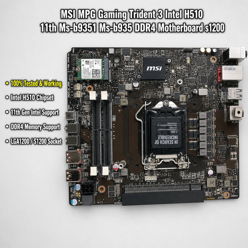 Msi mpg gaming trident intel - mpg,