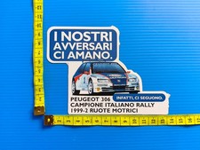 ADESIVO PEUGEOT 306 CAMPIONE