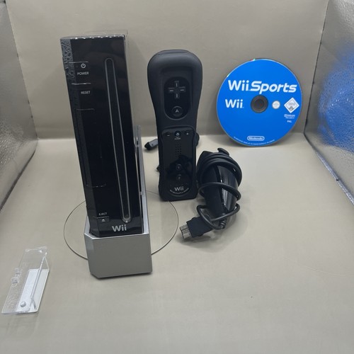Console nintendo wii nera - console,