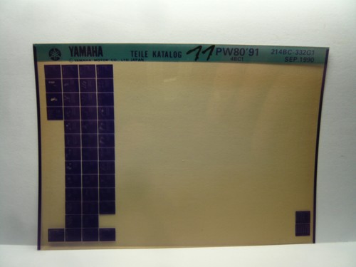 Yamaha pw80 catalogo - yamaha,